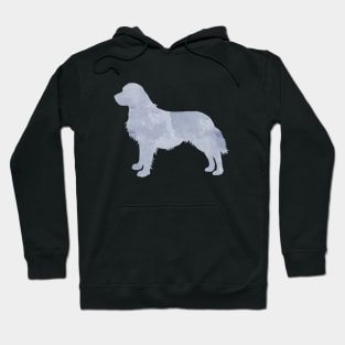 Gray Golden Retriever Dog Art Hoodie